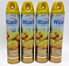 ( Lot 4 ) Air Freshener Spray Scent Vanilla Cookies Eliminates Odors 8.4 Oz Ea - £19.77 GBP