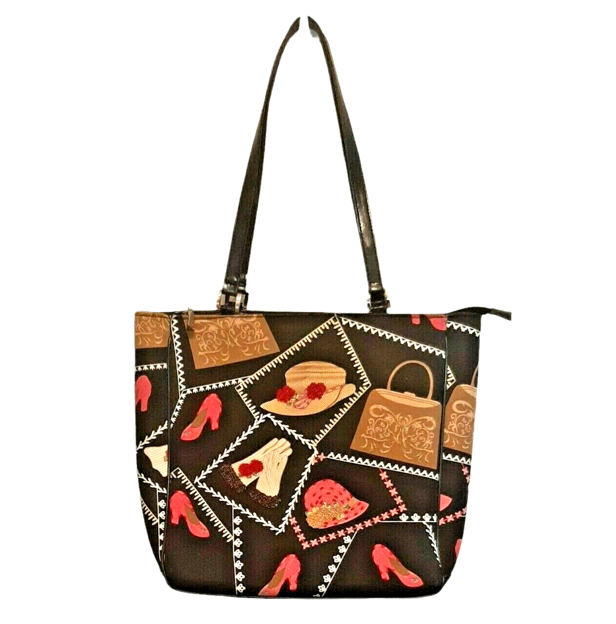 Bulaggi Tote Purse Embellished Hat Gloves Shoes Beaded Embroidery