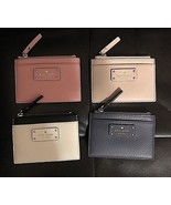 Kate Spade Adi Grove Street Leather Card Case Pick From Colors Listed NWT - $59.27 CAD
