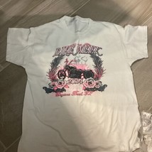 Harley Davidson Cotton T Shirt Womens Large Black Daytona Beach Pink 2014 - $7.92