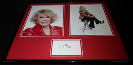 Joan Rivers Signed Framed 16x20 Photo Set JSA - £117.31 GBP