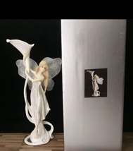 Angel Resin Candle Holder American Wedding Romance Decor  - £46.98 GBP