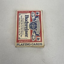 Vintage “Budweiser” Playing Cards. Used. - £3.11 GBP