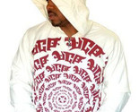 UGP Under Ground Products The Parlor Cream Red Zip Up Hoodie NWT - $40.33