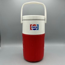 Vintage Coleman #5580 Pepsi &amp; Pizza Hut Relief Pitcher 1/2 Gallon Jug w/ Handle - £15.47 GBP