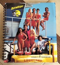 Vintage BAYWATCH 5 Subject Spiral Notebook Journal (1996) Pam Anderson - €12,49 EUR
