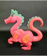 Vintage Fisher Price Pink Dragon #993 (992) Little People Castle Both Ea... - $1,212.27 MXN