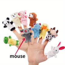 Plush Animal Finger Puppet - New - Mouse - $8.99