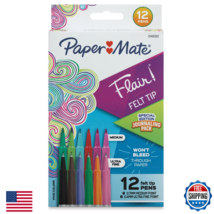 Paper Mate Flair Felt Tip Pen Set, Journaling Pack, Assorted Colors, Set... - $25.56