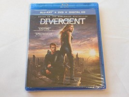 Divergent Blu-ray/DVD 2014 2-Disc Set Includes Digital Copy UltraViolet PG-13 - £14.39 GBP