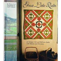 Great Little Quilts Eleanor Levie 45 Crib and Doll Size Quilt Patterns H... - £7.16 GBP
