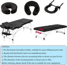 HOINCO Massage Table Massage Bed Headrest Replacement Adjustable Massage  - $937.06 MXN