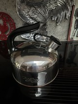 Vtg J96C Paul Revere Ware Tea Pot Whistling Kettle Copper Bottom J 96-C ... - $897.30 MXN