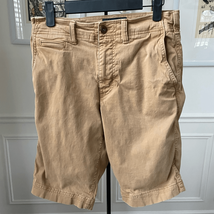 American Eagle Khaki Shorts Flat Front 28 x 11” - $16.56