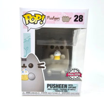 Funko Pop Pusheen with Cupcake #28 Special Edition Exclusive With Protector - £24.47 GBP