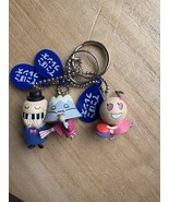 Deko Boko Friends RARE Set Of 3 Keychains - $147.87