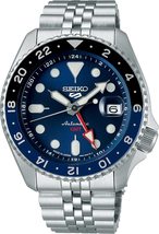Seiko 5 Sports Style GMT Model, Automatic Mechanical Watch, Seiko Five Sports, M - £384.54 GBP