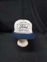 W.S. Mitchell Ford Newport Vermont  Trucker Style Snapback Hat Cap 1980&#39;... - £14.78 GBP