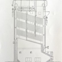 Gas Blast Burning Furnace Babcock Wilcox Boiler 1923 Steam Industrial DWZ5B - $24.99