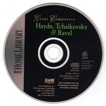 Zane: Great Composers: Haydn, Tchaikovsky &amp; Ravel (Win/Mac) - New CD in SLEEVE - £3.13 GBP