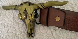 belt - horn buckle - £42.52 GBP