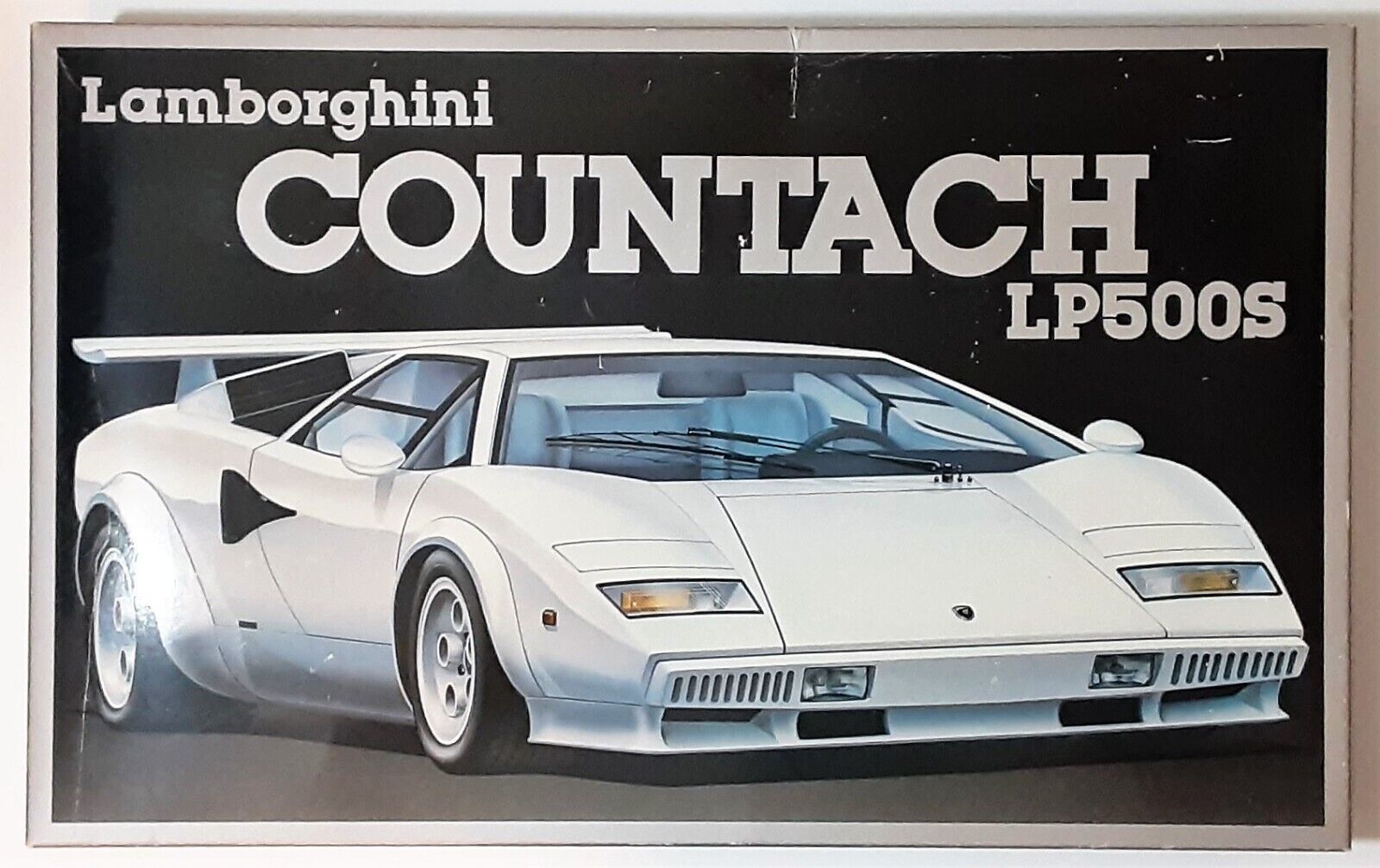 1984 Fujimi Lamborghini Countach LP500S 1/16 Scale Plastic Model Kit - Open Box - $165.00