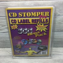 CD Stomper Pro CD Label Refills by CD Stomper Mega Pack 300 Matte Labels New - £15.51 GBP