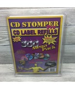 CD Stomper Pro CD Label Refills by CD Stomper Mega Pack 300 Matte Labels... - £15.57 GBP