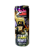 JoJo’s Bizarre Adventure Anime Stand Power Energy Drink 12 oz Cans Case ... - £37.06 GBP