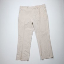 Vtg 90s Streetwear Mens 46x32 Distressed Striped Seer Sucker Bell Bottoms Pants - £54.40 GBP