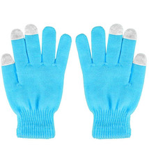 [Pack of 2] Unisex Winter Knit Gloves Touchscreen Outdoor Windproof Cycling S... - £23.58 GBP