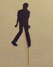 Lot of 12 Michael Jackson Design #2 Cupcake Toppers!  - £2.95 GBP