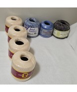Classic Crochet Thread 100% Cotton 6 Size 10 / 1 Size 5 Acrylic Thread L... - $51.23 CAD