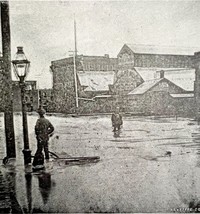 Williamsport Ruins 1889 Johnstown Flood Victorian Print Pennsylvania DWT10A - £19.63 GBP