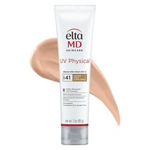 EltaMD UV Physical Tinted Face Sunscreen, SPF 41 Tinted Mineral Sunscreen with Z - £58.34 GBP