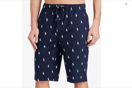 Polo Ralph Lauren Mens All Over Pony Sleep Shorts Pajama Lounge Medium N... - $27.00