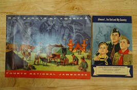 Vintage BSA Boy Scouts Souvenir Paper 1957 National Jamboree Valley Forg... - $24.74