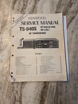 Service Manual Instructions for Kenwood TS-940 S, SP-940, AT-940, (ORIGI... - $39.60