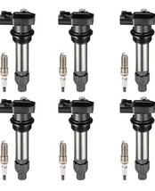 BLEM 6x UF569 41109 For Buick LaCrosse Cadillac ATS Ignition Coils w Spa... - $1,092.33 MXN