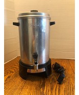 Vintage Westbend Aluminum 12-30 Cup Coffee Maker-Model 3510E-Works! - $30.12 CAD