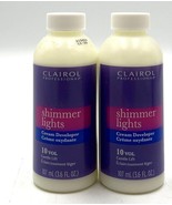 Clarol Shimmer Lights Cream Developer 10 Vol Gentle Lift 3.6 oz-2 Pack - $14.36