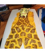 Vintage Ben Cooper Giraffe  costume &amp; mask with box Kids size small 4-6 - £18.53 GBP