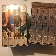 The Visual Bible Matthew VHS  1 2 3 4 NEW! Sealed  &amp; ACTS Set Lot - £4.74 GBP
