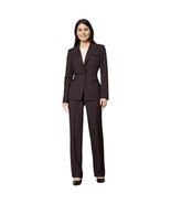 Anne Klein Brown Career Pant Suit Size 6 - $1,821.16 MXN