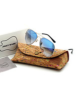 Top Brand Name Aviator Sunglasses Gradient Blue Retro 3025 Metal Glass M... - $19.99