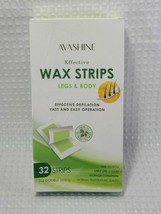 Avashine Extra Large Wax Strips For Arms Legs Underarm Eyebrow Bikini  E... - $9.99