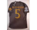 Jude Bellingham Real Madrid UCL Match Slim Blk Third 3rd Soccer Jersey 2... - $80.00