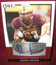2010 Sage Hit Autograph #A36 Shawn Lauvao Arizona State Sun Devils - £3.98 GBP