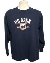 2004 US Open Championships Flushing Meadows New York Adult Large Blue TShirt - $19.80