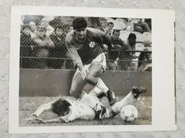 vintage Old Photograph Madiyu Corrientes  VS SAn Lorenzo , Argentina 1988 - £17.40 GBP